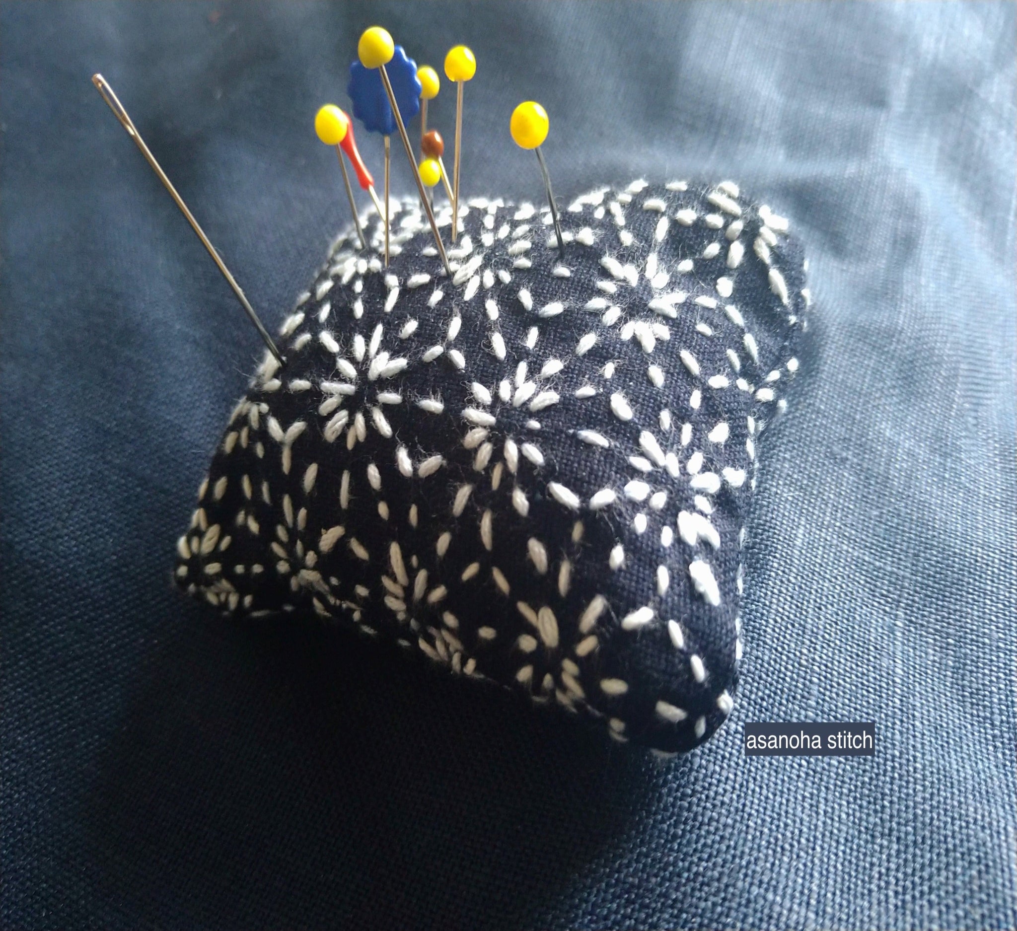 Sashiko Pincushion