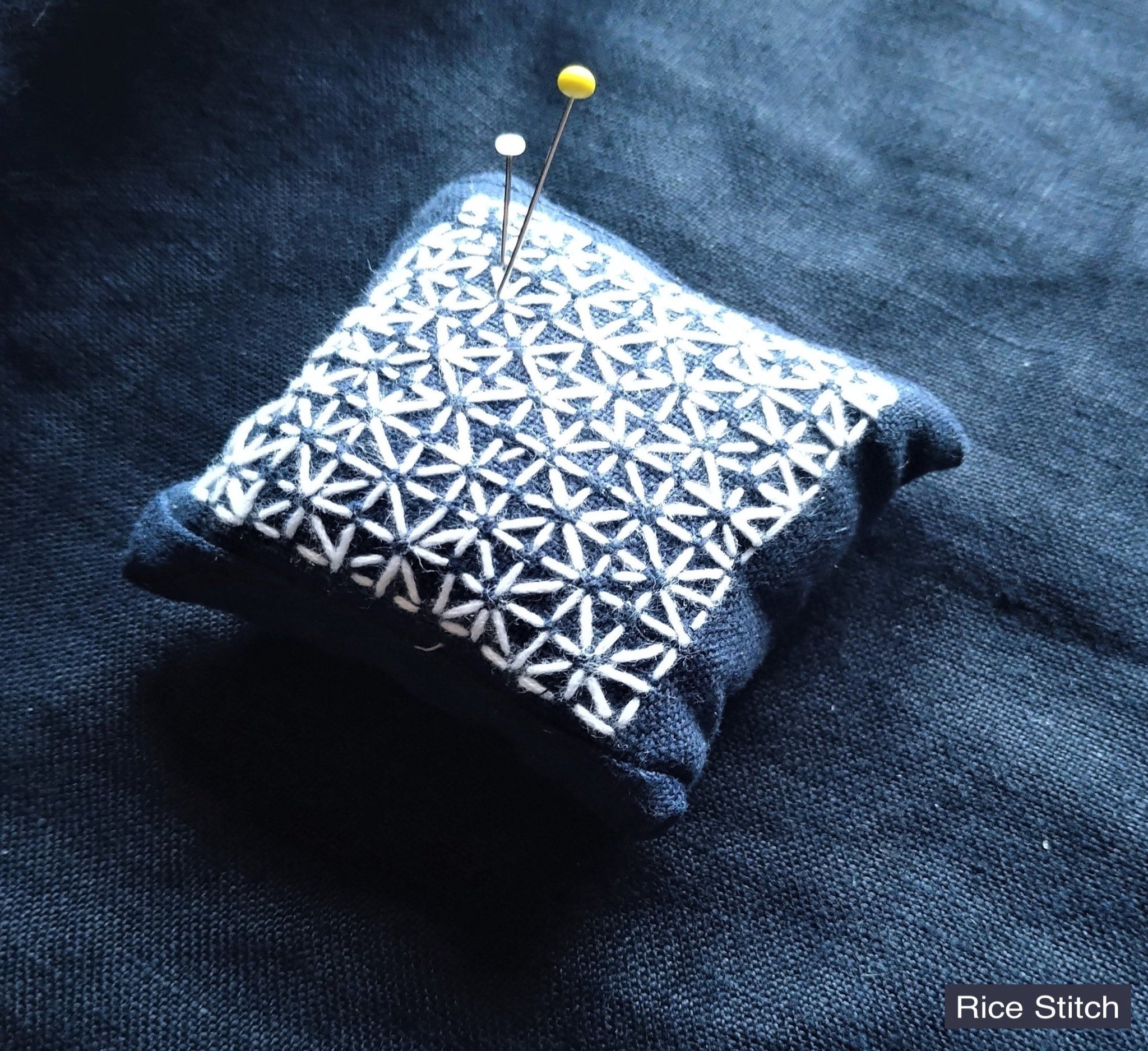 Sashiko Pincushion